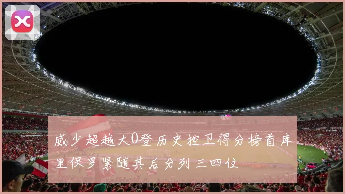 威少超越大O登历史控卫得分榜首库里保罗紧随其后分列三四位