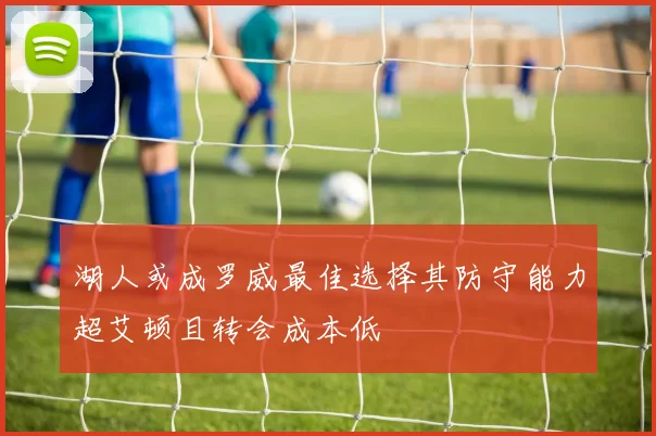 湖人或成罗威最佳选择其防守能力超艾顿且转会成本低